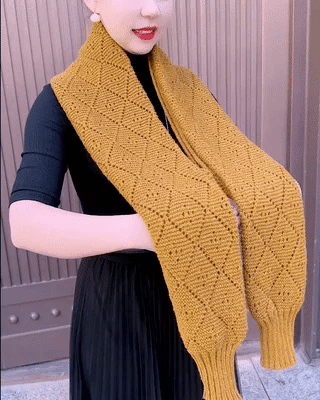 CHALECO TIPO CHAL DE PUNTO