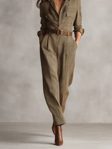 Ana™ | Mono Elegante de Cuadros