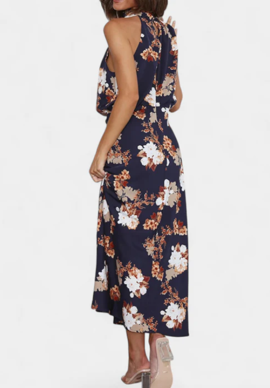 Lisa™ | Vestido Halter Floral