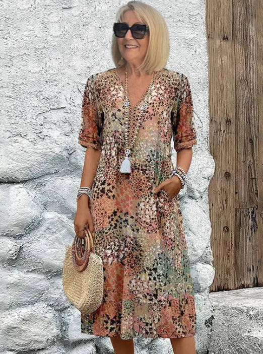 Lina™| Vestido ligero con escote en V
