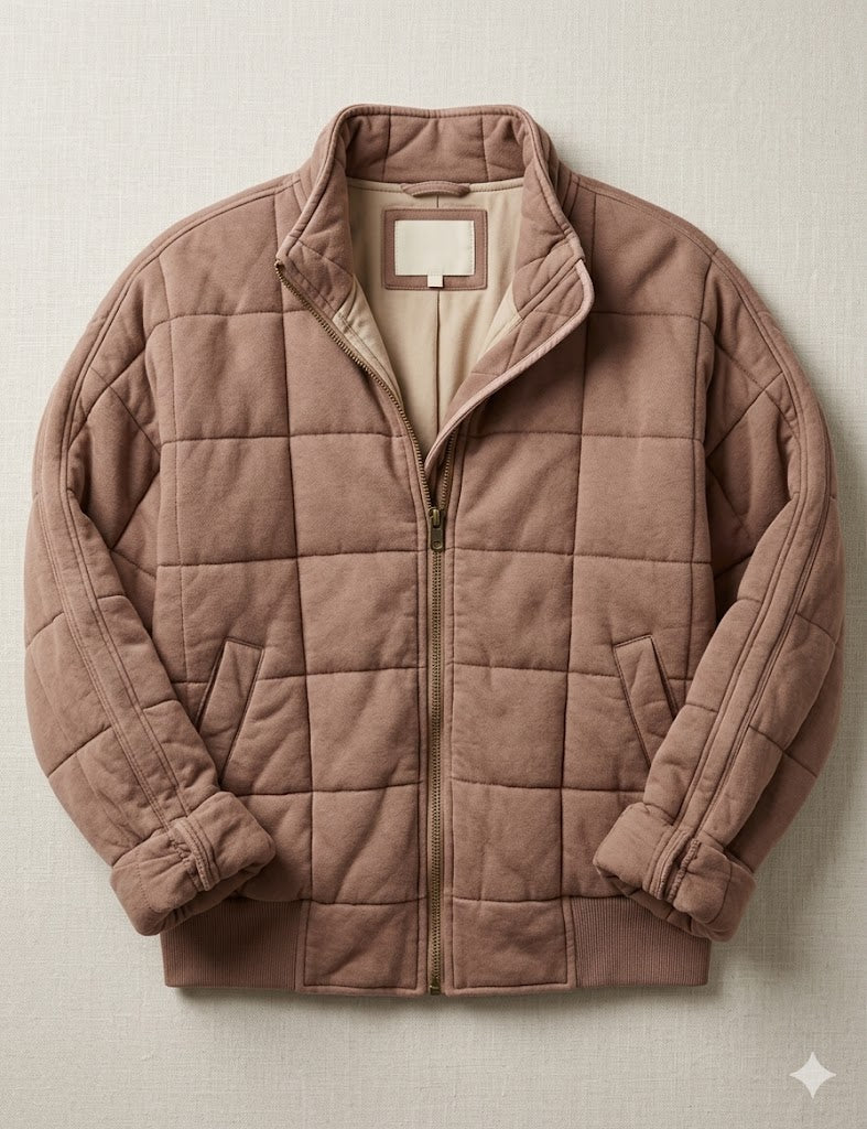 CHAQUETA ACOLCHADA DE ESTILO OVERSIZE