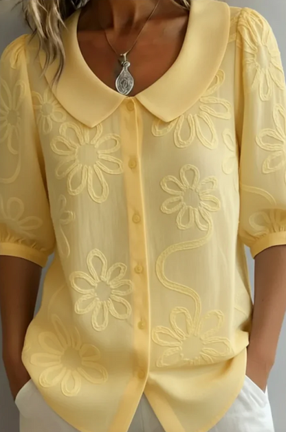 Elegante Blusa Floral