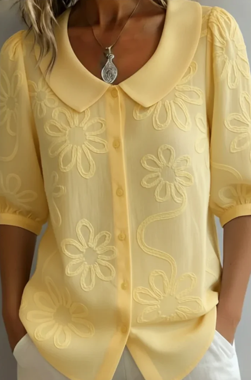 Elegante Blusa Floral