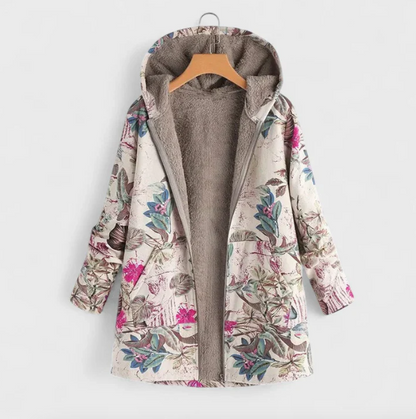 PARKA CON FORRO CÁLIDO Y SUAVE