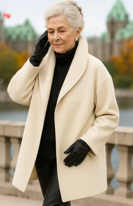 ABRIGO ELEGANTE PARA MUJER