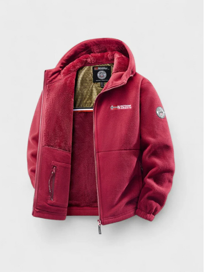 CHAQUETA CON FORRO POLAR