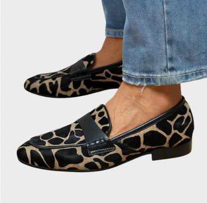 Léonie™ | Mocasines de Leopardo