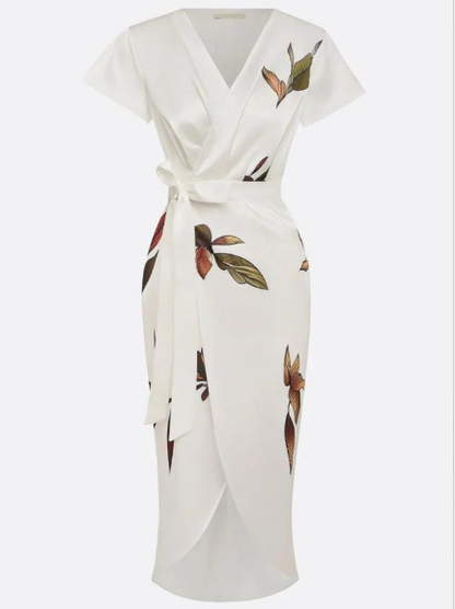Elin™ | Vestido Elegante con Estampado Floral