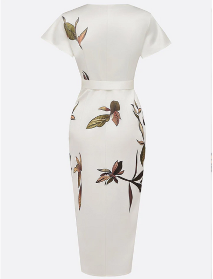 Elin™ | Vestido Elegante con Estampado Floral