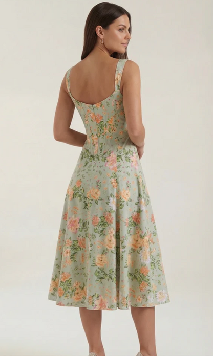 Vestido Midi Refinado