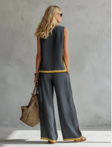 Leila™ | Conjunto Elegante de Dos Piezas