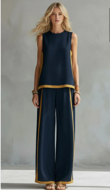 Leila™ | Conjunto Elegante de Dos Piezas
