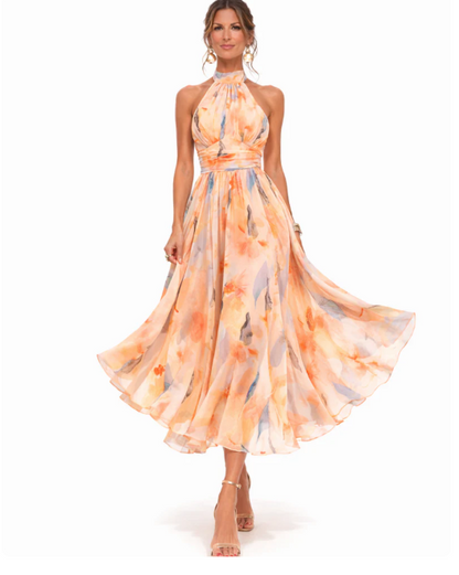 Catalina™ | Vestido Halter Elegante