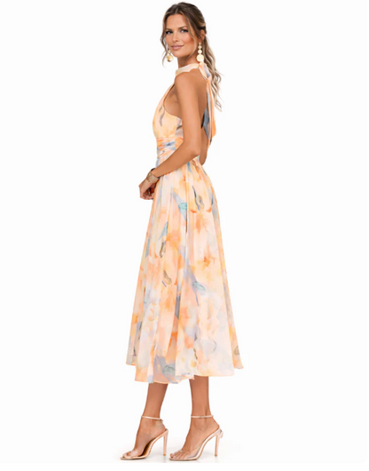 Catalina™ | Vestido Halter Elegante