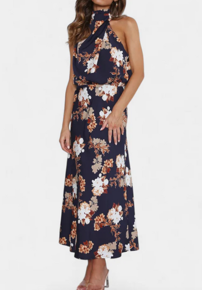 Lisa™ | Vestido Halter Floral