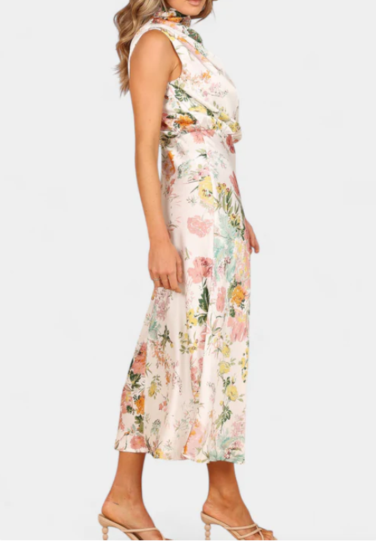 Lisa™ | Vestido Halter Floral