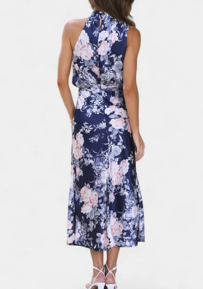 Lisa™ | Vestido Halter Floral