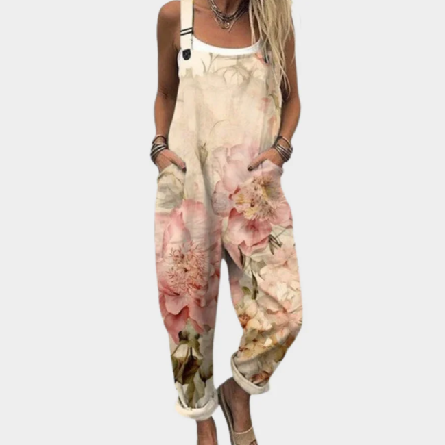 Mono Beige de Estampado Floral