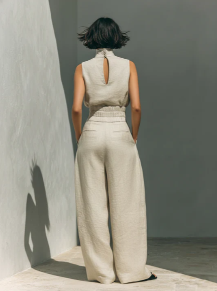 MARÍA™ | CONJUNTO DE LINO MINIMALISTA
