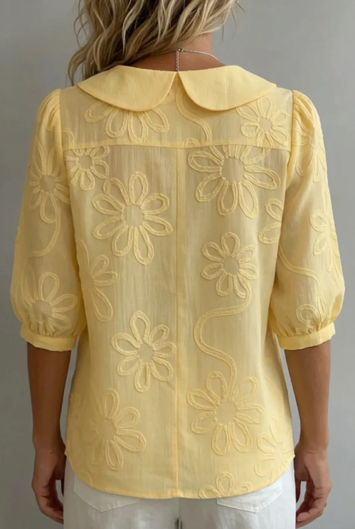 Elegante Blusa Floral