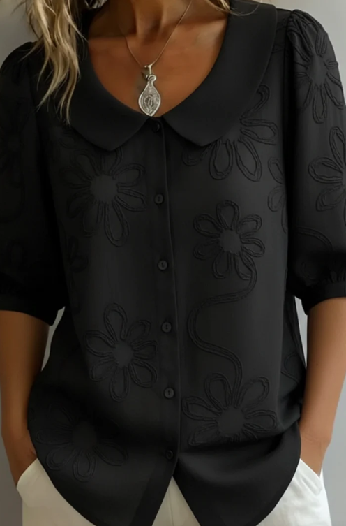 Elegante Blusa Floral
