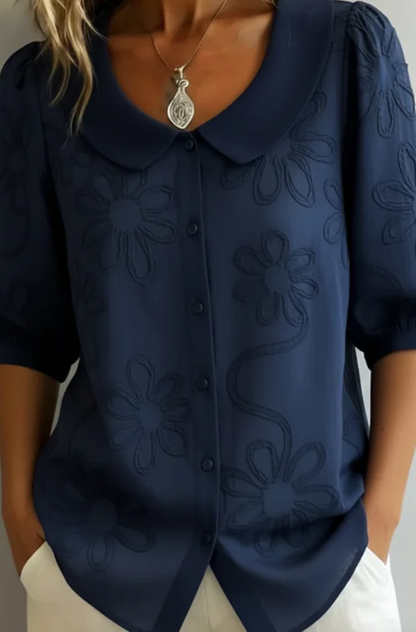 Elegante Blusa Floral