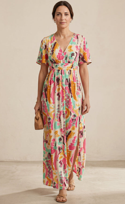 Yuki™ | Vestido Tie-Dye V