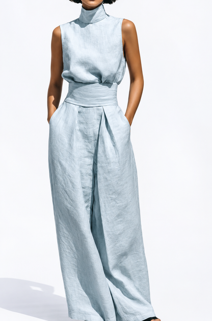 MARÍA™ | CONJUNTO DE LINO MINIMALISTA