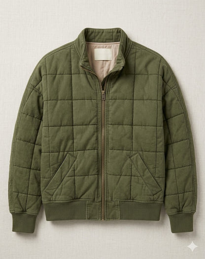 CHAQUETA ACOLCHADA DE ESTILO OVERSIZE