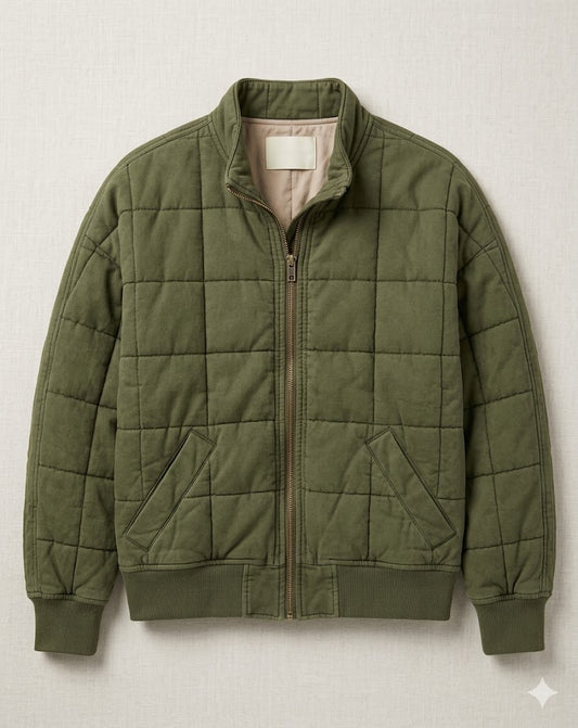 CHAQUETA ACOLCHADA DE ESTILO OVERSIZE