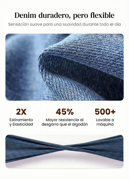 VAQUEROS VINTAGE DE CINTURA ALTA Y PIERNA ANCHA PARA MUJER
