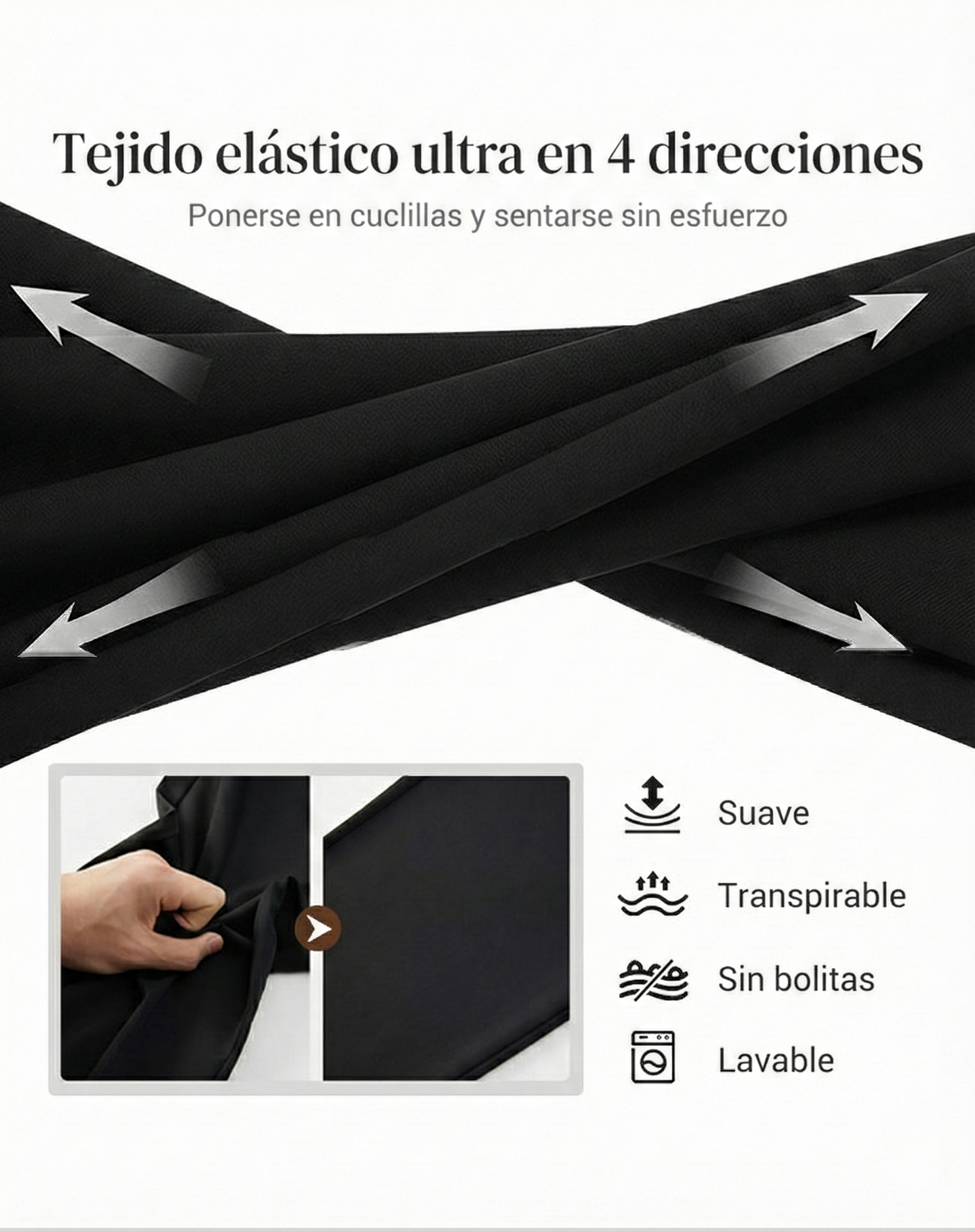PANTALÓN DE TRAJE PARA MUJER