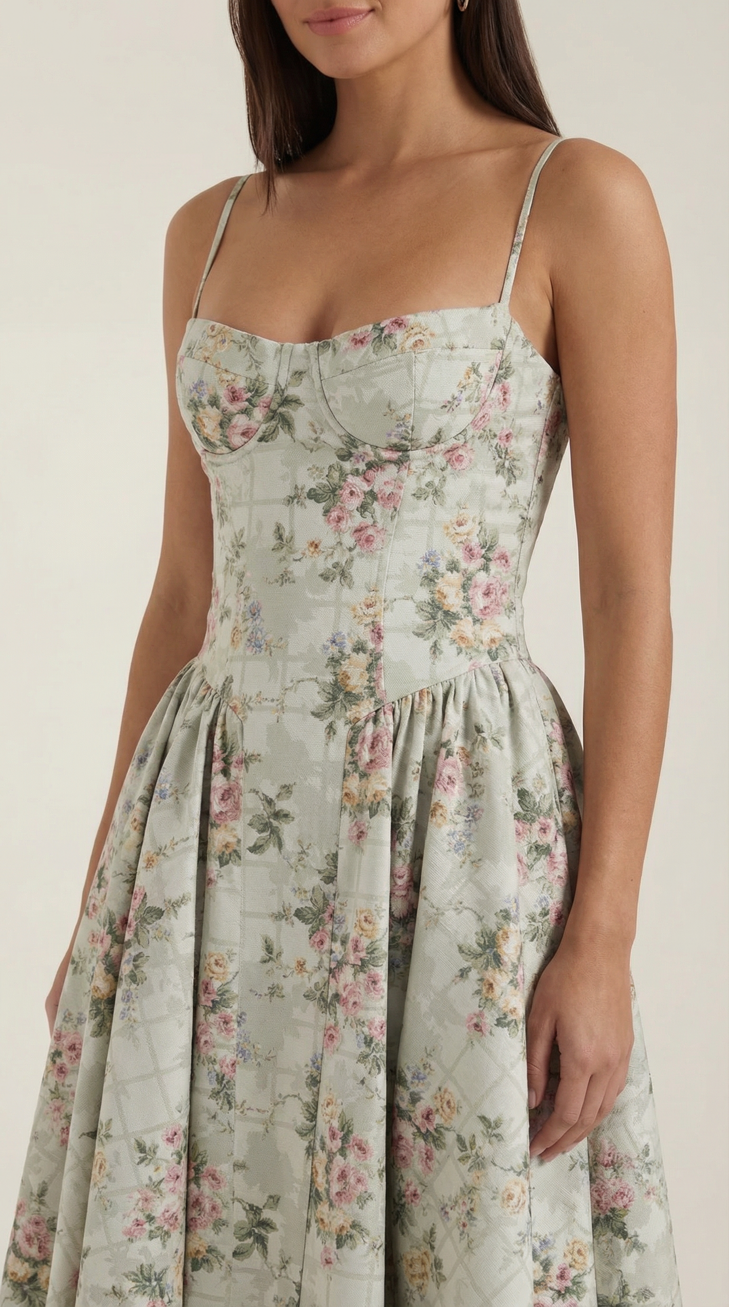 Vestido Midi Floral