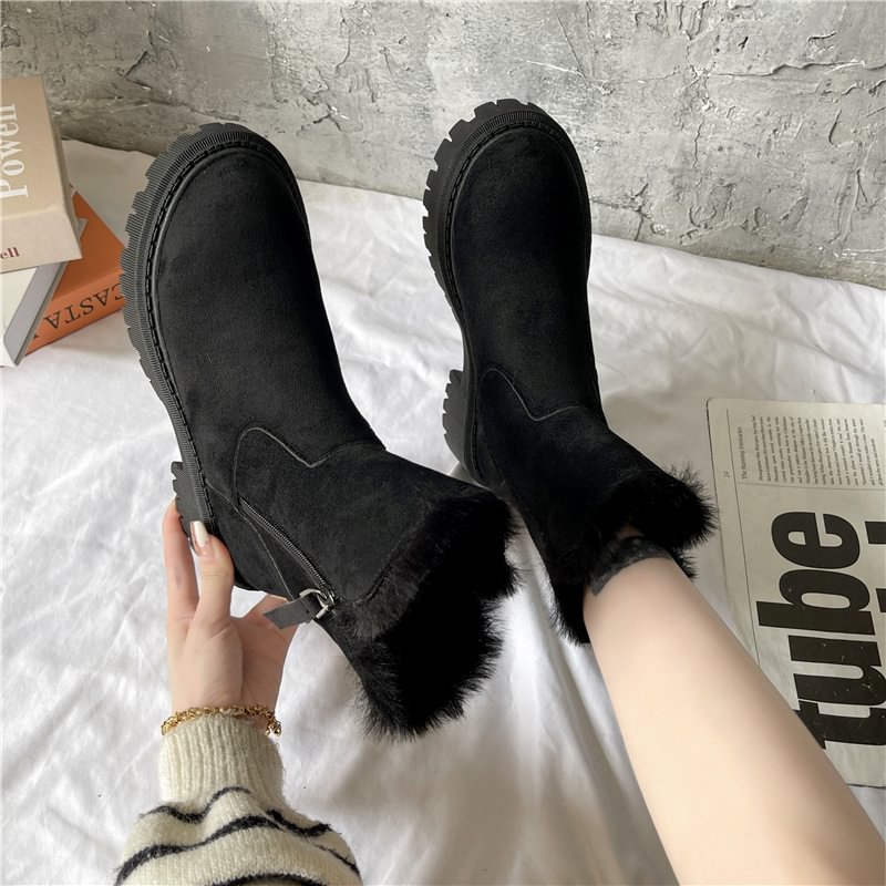 BOTAS CON FORRO POLAR