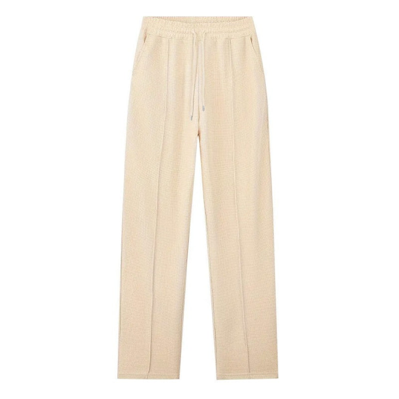 Conjunto de 2 piezas:  sudadera con tejido suave y pantalón de corte recto