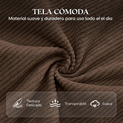 VESTIDO DE PUNTO CON FALDA PLISADA