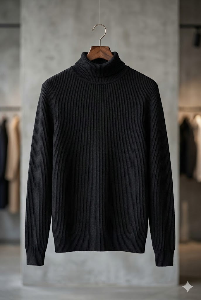 JERSEY DE CUELLO ALTO PARA HOMBRE