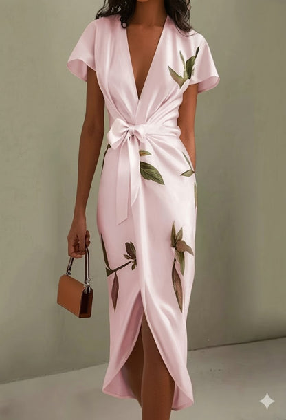 Elin™ | Vestido Elegante con Estampado Floral