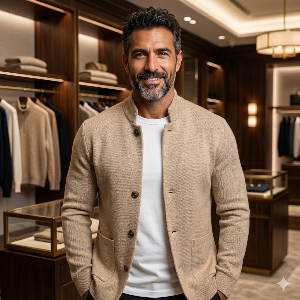 Chaqueta de Punto Elegante